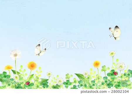 Spring field blue sky (sideways) Spring field blue sky (sideways) 28002104