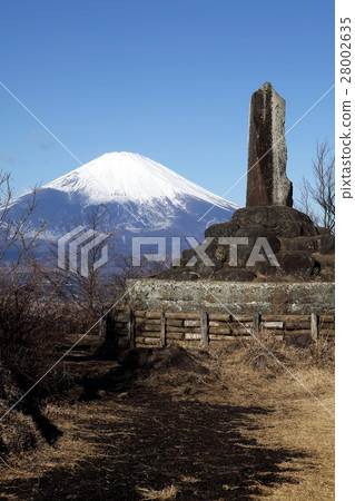 Ashigara Castle Ruins and Mount Fuji 28002635