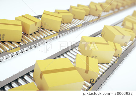Packages delivery, packaging service and parcels 28003922