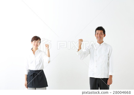 Food industry image Middle male / female 28004668