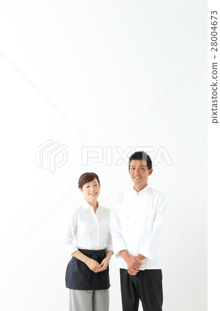 Food industry image Middle male / female 28004673