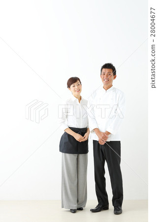 Food industry image Middle male / female 28004677