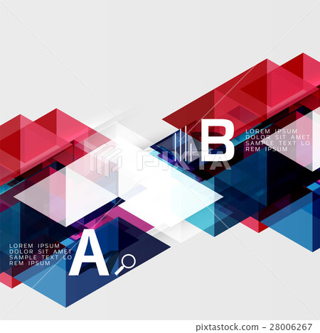 Abstract triangles and lines vector Abstract triangles and lines vector 28006267