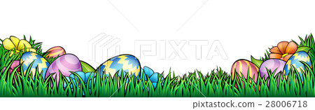 Easter Eggs Background 28006718