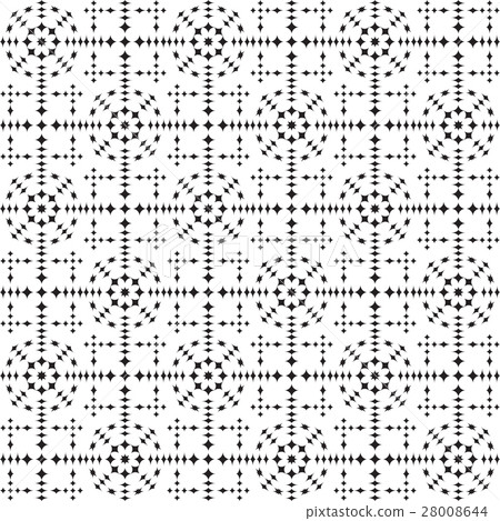 Geometric seamless pattern background. 28008644