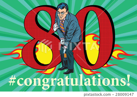 Congratulations 80 anniversary event celebration 28009147