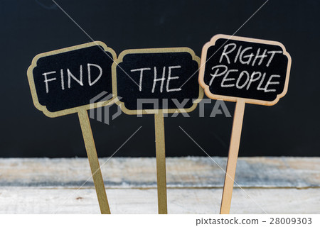 Business message FIND THE RIGHT PEOPLE Business message FIND THE RIGHT PEOPLE 28009303