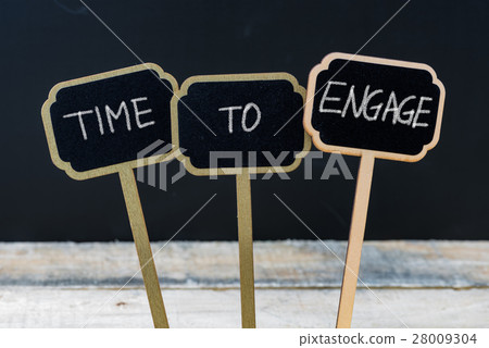 Business message TIME TO ENGAGE 28009304