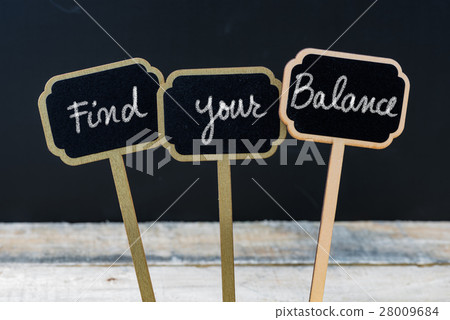 Motivational message Find Your Balance  28009684