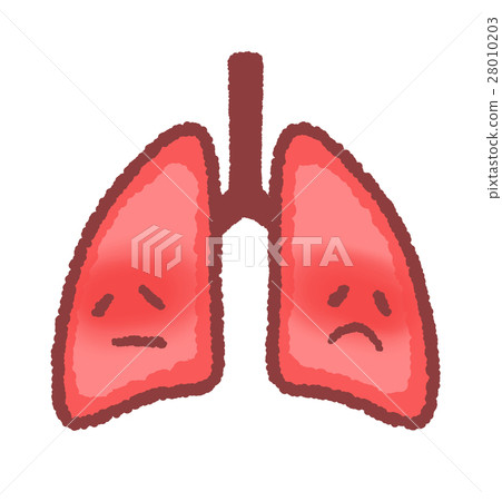 Inflamed lung Inflamed lung 28010203