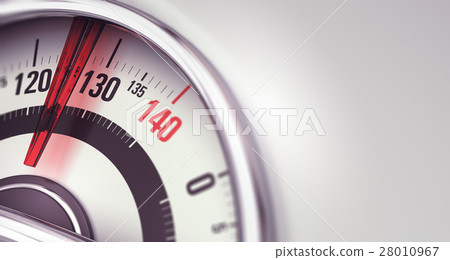 Overweight and Obesity. Bathroom Scale Close-up 28010967