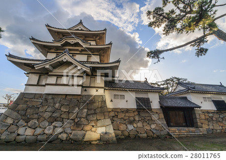 Takamatsu Castle's wearing oar, continued oar and Mizutami gate Takamatsu Castle's wearing oar, continued oar and Mizutami gate 28011765
