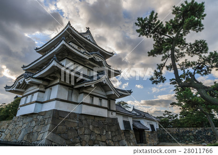 Takamatsu Castle's wearing oar, continued oar and Mizutami gate Takamatsu Castle's wearing oar, continued oar and Mizutami gate 28011766