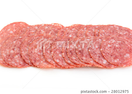 Delicious salami sausage Delicious salami sausage 28012975