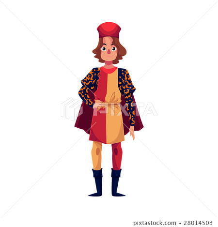Full length portrait of Italian man in Renaissance 28014503