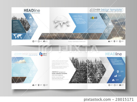 Business templates for tri fold square design Business templates for tri fold square design 28015171