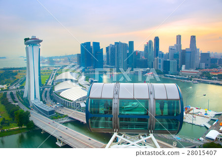 Singapore view from Flyer 28015407