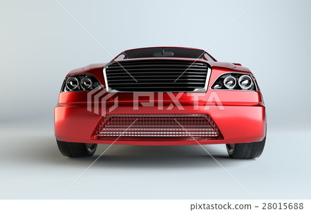 Brandless Generic Red Car Brandless Generic Red Car 28015688