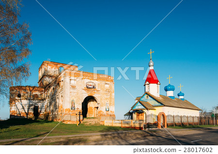 Old Ruined Orthodox Church Of The St. Nicholas In Old Ruined Orthodox Church Of The St. Nicholas In 28017602