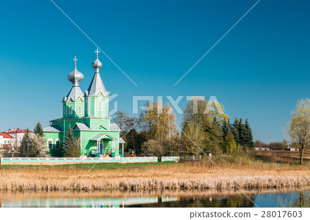 Old Orthodox Church Of The Holy Trinity In Village 28017603