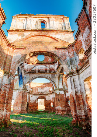 Old Ruined Orthodox Church Of The St. Nicholas In 28017607