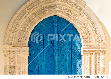Old door of Panagia Eleousa Church 28018584