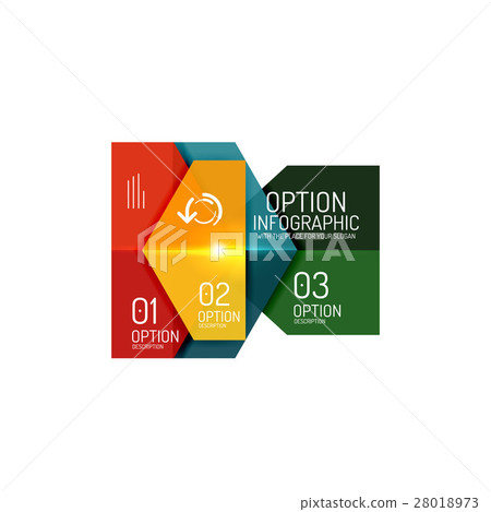 Infographic modern templates - geometric shapes Infographic modern templates - geometric shapes 28018973