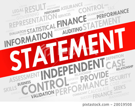 STATEMENT word cloud 28019508