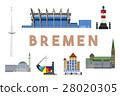 Bremen Landmarks Skyline 28020305