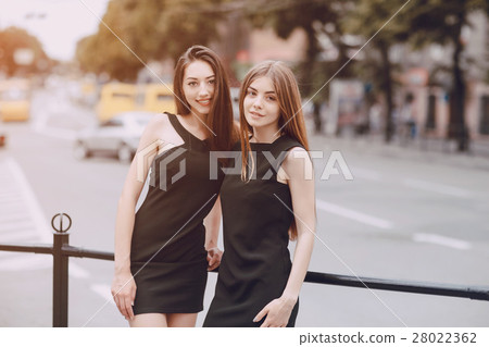 two beautiful girls 28022362