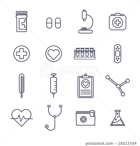 Medical vector icon set Medical vector icon set 28023584
