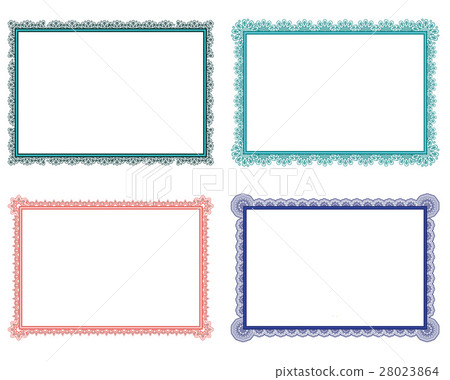 Vector icon set for frames Vector icon set for frames 28023864