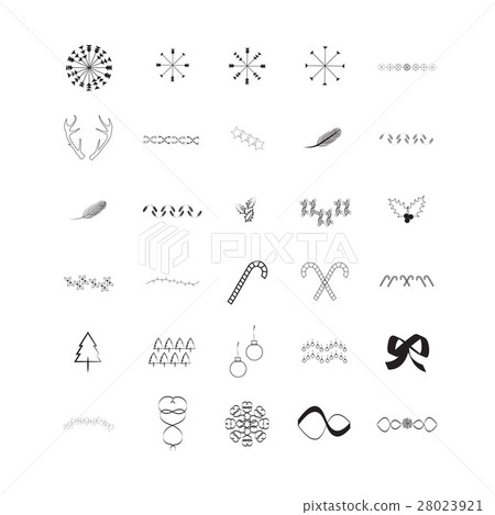 Vector icon set for christmas Vector icon set for christmas 28023921