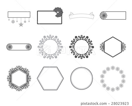 Vector icon set for various label Vector icon set for various label 28023923