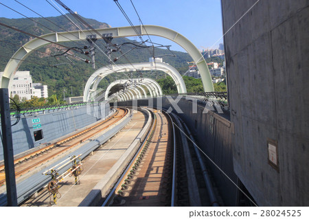 Metro railway at outdoor 2017 28024525
