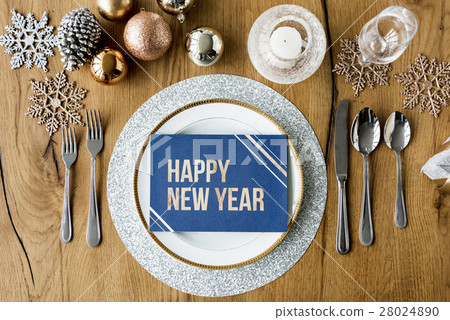 Christmas New Year Celebration Decorations Concept Christmas New Year Celebration Decorations Concept 28024890