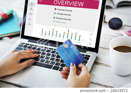 Overview Personal Accounts Money Concept Overview Personal Accounts Money Concept 28024972