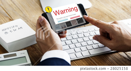 Exclamation Warning Caution Popup Concept 28025158