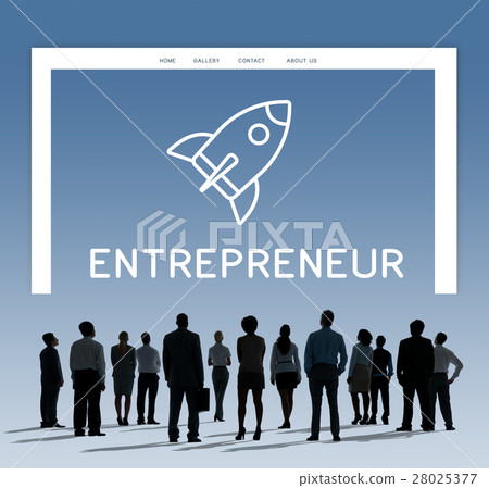 Development Entrepreneur Spaceship Rocket Graphic Concept Development Entrepreneur Spaceship Rocket Graphic Concept 28025377