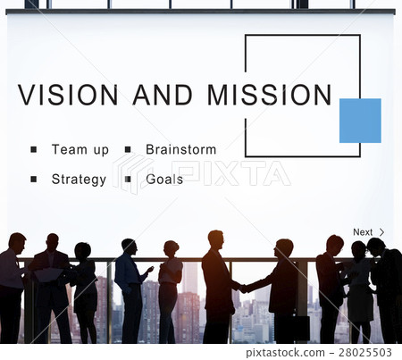 Vision And Mission Startup Strategy Goals Concept 28025503