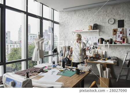 Fashion Designer Stylish Showroom Concept 28027090