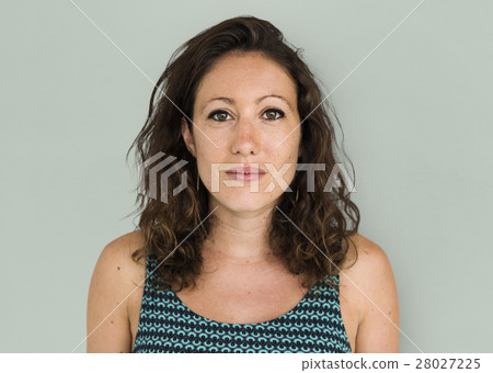 Woman Smiling Happiness Portrait Concept Woman Smiling Happiness Portrait Concept 28027225