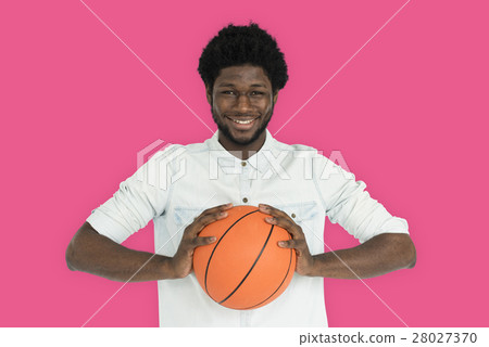African Descent Man Basketball Casual Concept African Descent Man Basketball Casual Concept 28027370