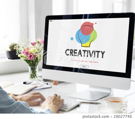 Creative Design Process Thinking Innovation Concept Creative Design Process Thinking Innovation Concept 28027748