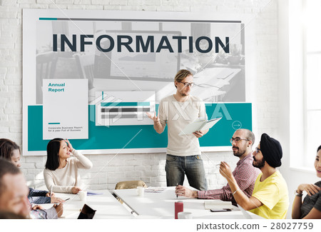 Analytics Business Review Marketing Information Concept 28027759