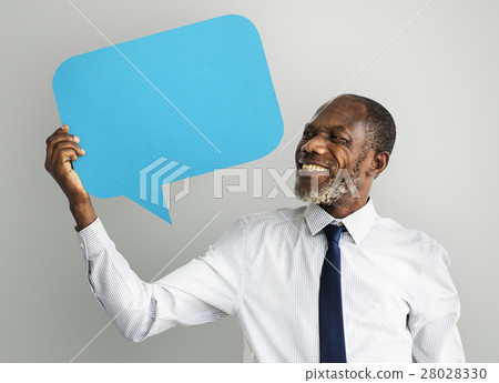Businessman Communication Connection Copy Space Speech Bubble Concept Businessman Communication Connection Copy Space Speech Bubble Concept 28028330