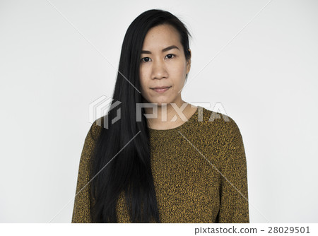 Asian Woman Beautiful Look Concept 28029501
