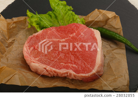 Beef steak raw Beef steak raw 28032855