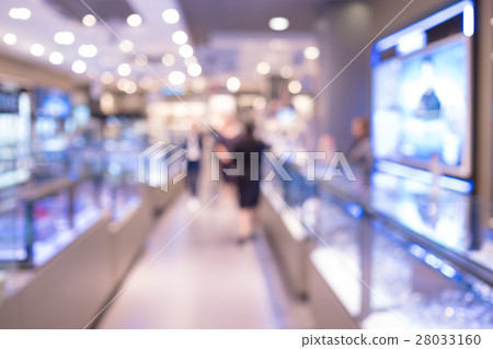 Blurred shopping mall Blurred shopping mall 28033160