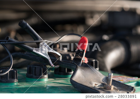 Charging car with electricity trough cable  28033891